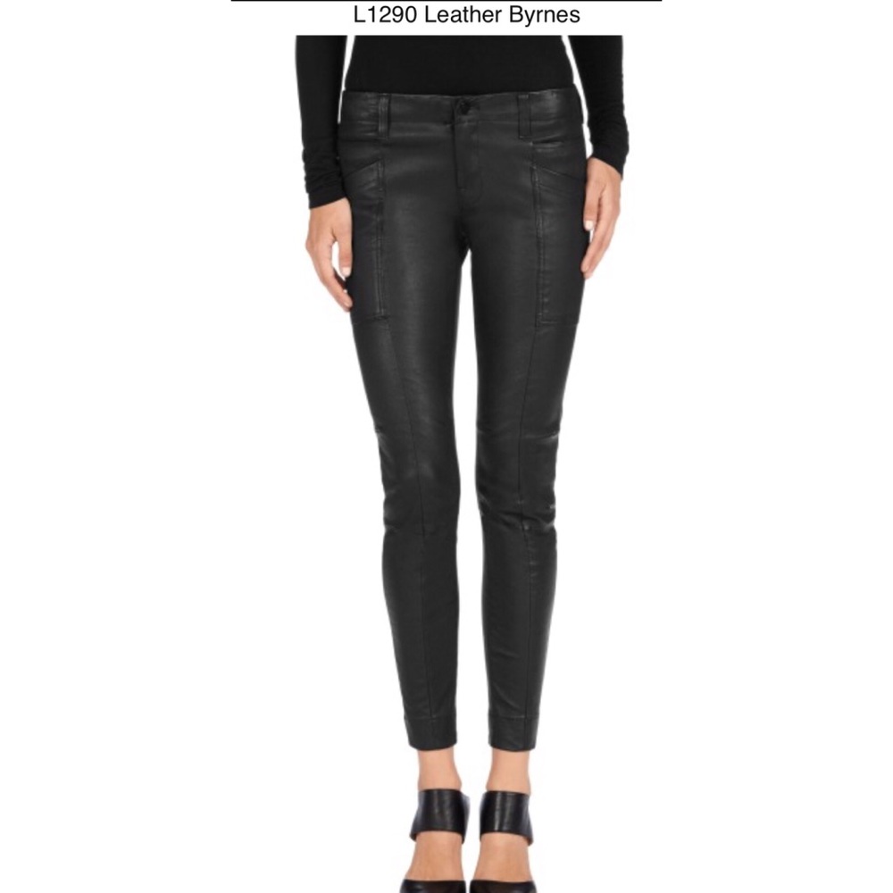 J Brand L1290 Leather Pants Byrnes
